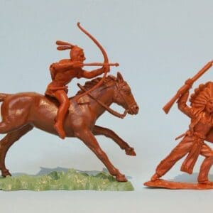 NEW! Herald Zang Red Indians - UNPAINTED Plastic