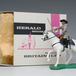 SOLD Eyes Right ACW Confederate Cavalry Officer - Repro Box
