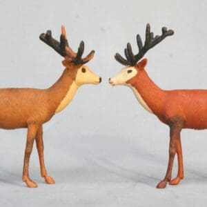 SOLD Britains Zoo Series - Pair of Red Deer