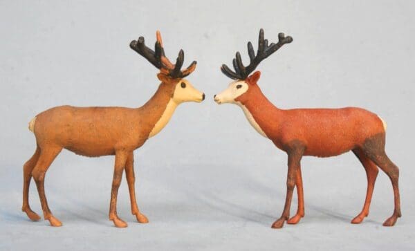 SOLD Britains Zoo Series - Pair of Red Deer