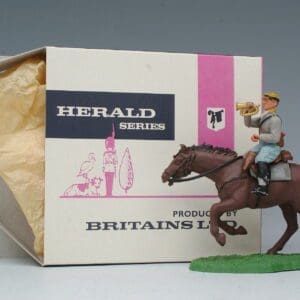 SOLD Eyes Right ACW Confederate Cavalry Bugler - Repro Box