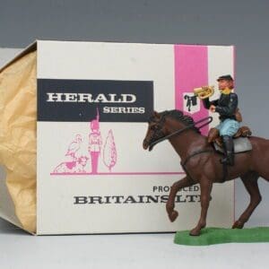 SOLD Eyes Right ACW Federal Cavalry Bugler - Repro Box
