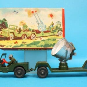SOLD Lone Star 'Modern Army' Searchlight Trailer & Jeep