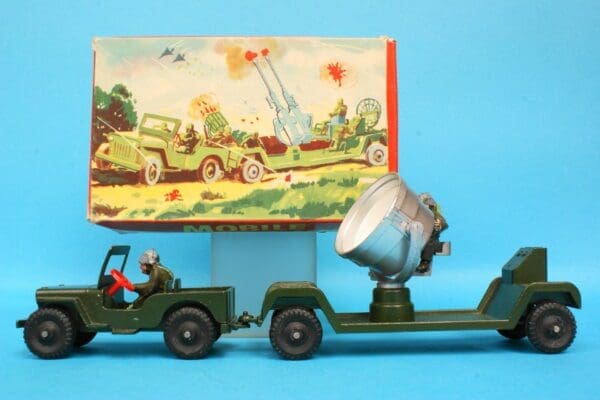 SOLD Lone Star 'Modern Army' Searchlight Trailer & Jeep