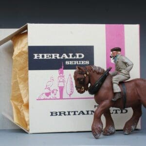 SOLD Britains Draught Horse & Rider - REPRO Herald Box