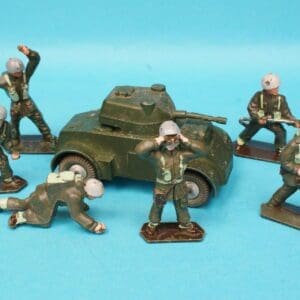 SOLD Lone Star 'Modern Army' Armoured Car & Paratroopers