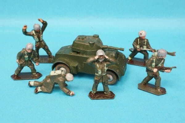 SOLD Lone Star 'Modern Army' Armoured Car & Paratroopers