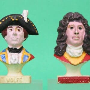 SOLD Charbens Sugar-Puffs "Heroes of the Land" Busts
