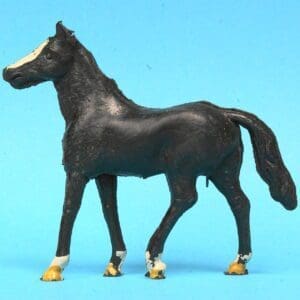 SOLD Cherilea Transitional Farm Horse - BLACK Plastic