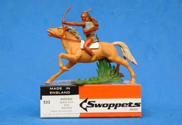 **SALE** Indian Brave with Bow Mounted (2nd Series) - Image 3