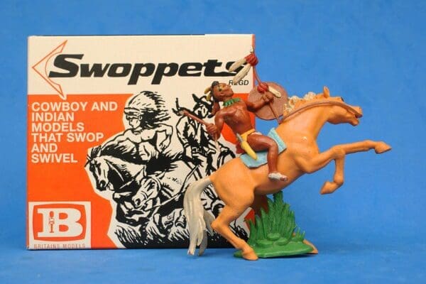 **SALE** Indian Brave with Tomahawk Mounted (2nd Series)
