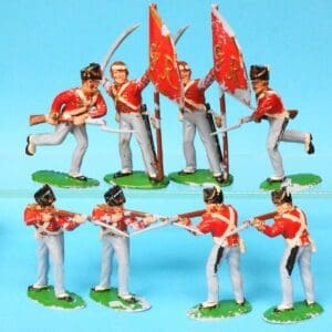 SOLD Timpo Battle of Waterloo British Infantry