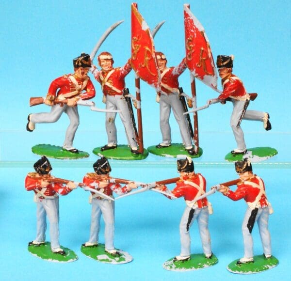 SOLD Timpo Battle of Waterloo British Infantry