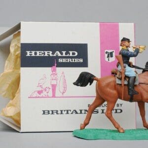 SOLD Eyes Right ACW Federal Cavalry Bugler - Repro Box