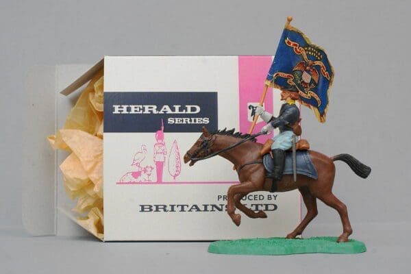 SOLD Britains ACW Federal Standard Bearer - Repro Box