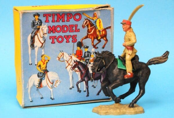 SOLD Timpo Mounted Legion Officer - Boxed