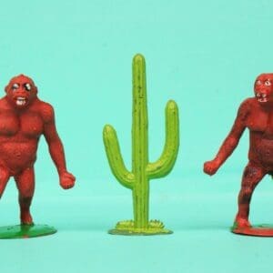 SOLD Charbens Zoo Animals Gorillas & Cactus