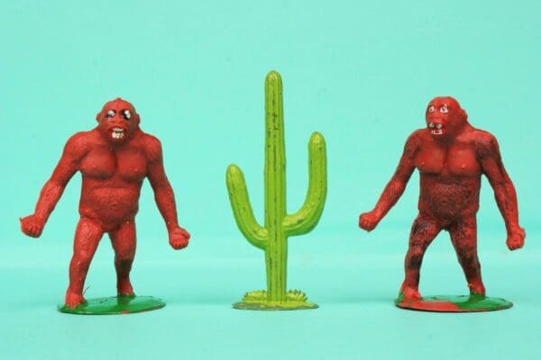 SOLD Charbens Zoo Animals Gorillas & Cactus