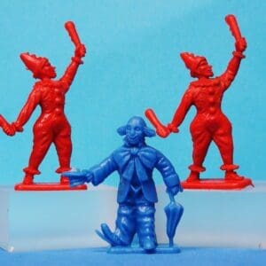 Crescent Clowns from Circus Set - Scarce!