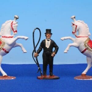 SOLD Charbens Circus Liberty Horses & Ringmaster