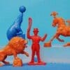 Crescent Kellogg's 2nd Issue Circus Models - Set of 4