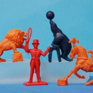 SOLD Crescent Kellogg's Circus Models - Seal Colour Variant!