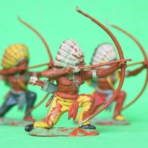 Herald Zang Indian with Bow - RARE Full Paint Variant