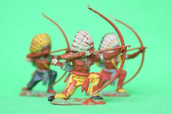 Herald Zang Indian with Bow - RARE Full Paint Variant