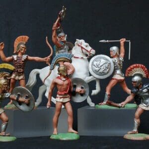 SOLD Herald Trojan Warriors - Set of 6 Figures