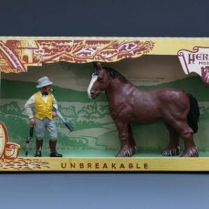 SOLD Herald Farmer & Shire Mare Display Carton Mint