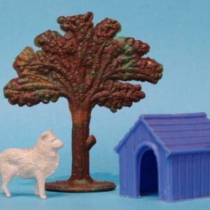 SOLD Taylor & Sons Farm Dog & Kennel Set