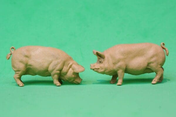 NEW! Herald Pigs, Sow & Boar - BUFF Plastic! - Image 3