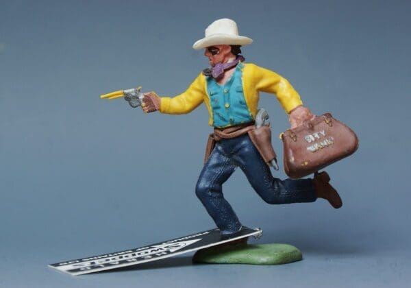 SOLD Herald Swoppet Bank Robber - YELLOW Torso