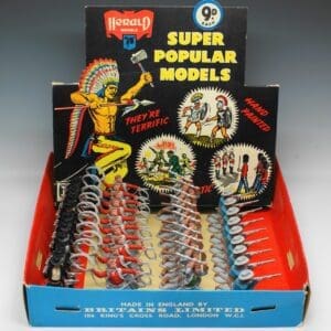 SOLD Herald Cowboys Counter Display Box