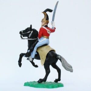 SOLD Timpo Battle of Waterloo British Mounted Dragoon Guard