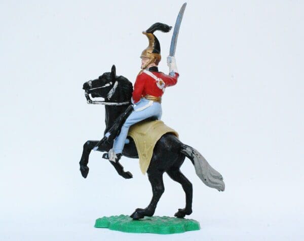 SOLD Timpo Battle of Waterloo British Mounted Dragoon Guard