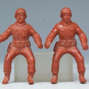 SOLD Poplar Toys Military Jeep Drivers
