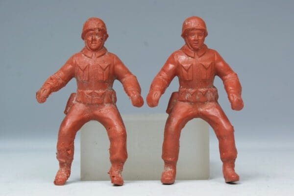 SOLD Poplar Toys Military Jeep Drivers