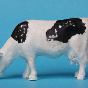 SOLD Taylor & Sons Cow Grazing - Black Friesian Markings