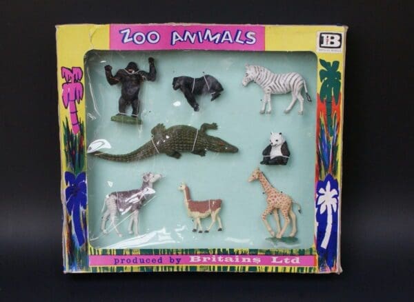 SOLD Britains/Herald Small Zoo Window Box