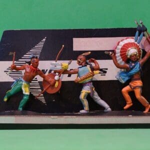 SOLD Herald Swoppet Indians 3-Figure Carded Set