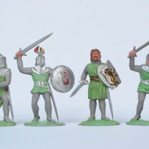 SOLD Timpo Solid Knights DUCK-EGG GREEN Base Paint Variants