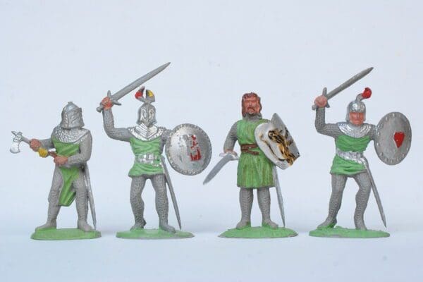 SOLD Timpo Solid Knights DUCK-EGG GREEN Base Paint Variants