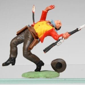SOLD Herald Swoppet Cowboy Wounded with Arrow