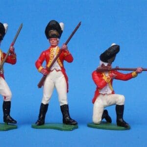 SOLD Swoppet AWI British Infantry - 3-Figure Set