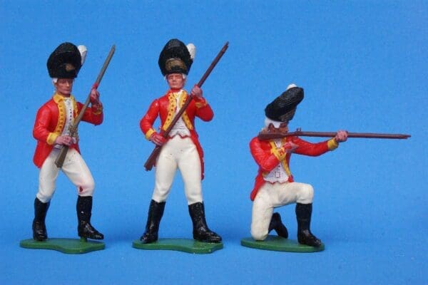 SOLD Swoppet AWI British Infantry - 3-Figure Set