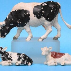 SOLD Britains Lead Mould Cow & Calves SMOOTH Plastic