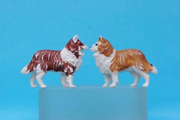 SOLD Britains Farm Collie Dog - BROWN Colour Variant