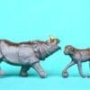 BACK in STOCK! Cherilea Zoo Rhino & Monkey - Hollowcast Moulds