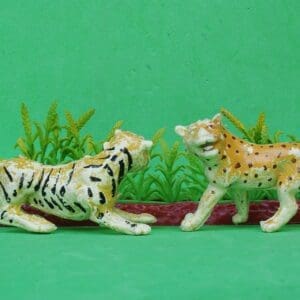SOLD Cherilea Zoo Leopard & Crouching Tiger #2